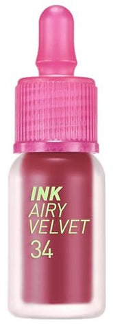 Peripera Ink Airy Velvet Lip Tint Plum Rose bottle showing moisture-rich color