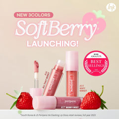 Peripera Ink Glasting Lip Gloss provides a glass finish that enhances fullness