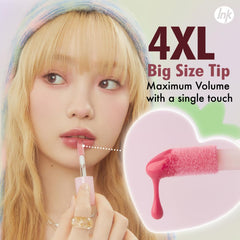 Peripera Ink Glasting Lip Gloss hydrates lips with mango, olive fruit, and jojoba oils