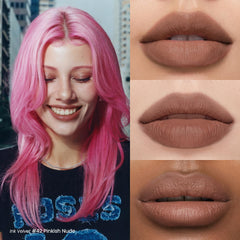 Close-up of soft matte texture from Peripera Lip Tint