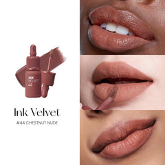 Peripera longwear stain remains after hours in Chestnut Nude shade