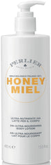 Perlier Honey Miel bottle front for deep hydration and silky skin