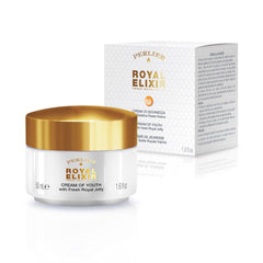 Perlier Royal Elixir Cream of Youth jar close-up for ultra-rich hydration