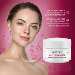 Perlier cream with vitamins C and E supports skin vitality.