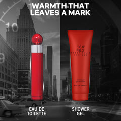 Perry Ellis 360° Red gift box ready for gifting.