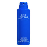Perry Ellis 360° Very Blue bottle front view showing crisp citrus-inspired scent for daily wear