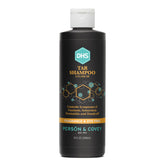 Person & Covey DHS Tar Shampoo bottle pour for scalp care.