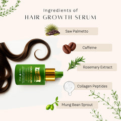 Close-up of fast-absorbing Persona Beauty serum soaking into the scalp