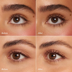 PERSONA Volumizing Tubing Mascara curved brush design hugs lashes.