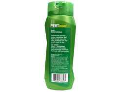 Pert 2-in-1 Complete Clean lather showing easy rinse and refreshed hair