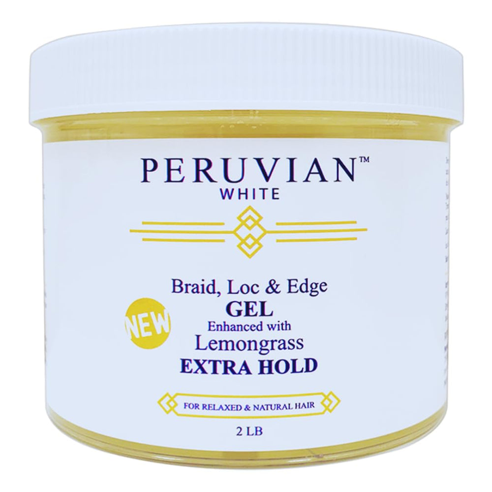 Peruvian White Braids N Lox Braid 2lbs delivers lasting hold for intricate styles.