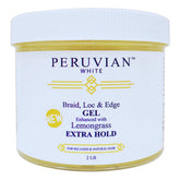 Peruvian White Braids N Lox Braid 2lbs delivers lasting hold for intricate styles.
