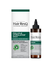Petal Fresh Pure Hair ResQ bottle ready for easy daily application to the scalp.