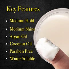 Pete & Pedro Paste being emulsified in hands for smooth, even application.