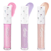 petite-n-pretty best-in-bling lip gloss set bottle shows vibrant, high-gloss shine.