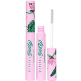 Petite N Pretty featherlight mascara-browgel packaging close-up shows kid-friendly design.