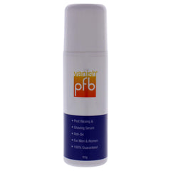 PFB Vanish Razor Bump Stopper Roll On bottle; soothing after shaving for irritation relief.