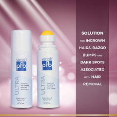 PFB Vanish Ultra roll-on applicator shown for precise spot treatment