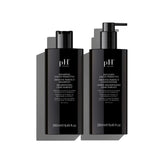 pH PURE HAIR smoothing duo bottle front view for hydrating cleanse