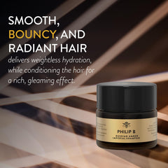 PHILIP B Russian Amber Imperial Shampoo lather for gentle cleansing