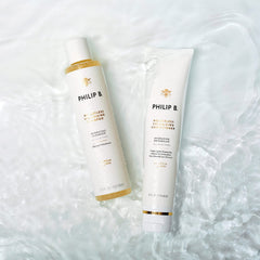 PHILIP B bottle back highlights ingredients and color-safe formula.