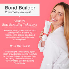 Creamy texture of Philip Kingsley Bond Builder Mask indicates luxurious conditioning during use