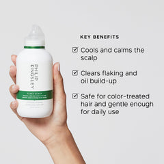 Philip Kingsley Flaky Scalp Shampoo foam lather indicating gentle cleansing