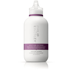 Philip Kingsley Moisture Extreme Enriching Shampoo bottle front highlights curl hydration