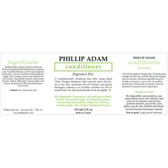 Phillip Adam apple cider vinegar ingredient highlight, natural clarifying benefits.