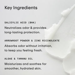 Applying PHLUR Vanilla Skin underarms for daily odor protection.