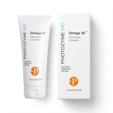 Photozyme DNA Repair Body Lotion bottle delivers fragrance-free hydration for sensitive skin.