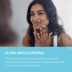 Photozyme DNA Repair Body Lotion ceramides reinforce the skin barrier for resilience.
