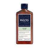 PHYTO Volume shampoo bottle front view highlighting lightweight formula for fine hair and added volume