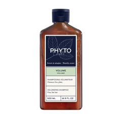 PHYTO Volume shampoo bottle front view highlighting lightweight formula for fine hair and added volume