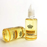Piaou fast-acting remover bottle pour enables quick, gentle extension removal.