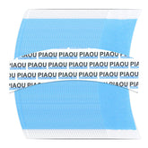 piaou wig tape 58pcs blue C-shape strip for secure lace wig adhesion