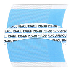 piaou wig tape 58pcs blue C-shape strip for secure lace wig adhesion