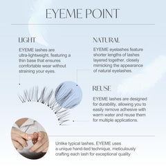 Piccasso EYEME artist designed cat eye enhances a subtle lift.