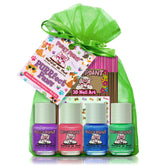 Piggy Paint PURRfect Paws gift-set bottles — odorless, kid-safe water-based polish