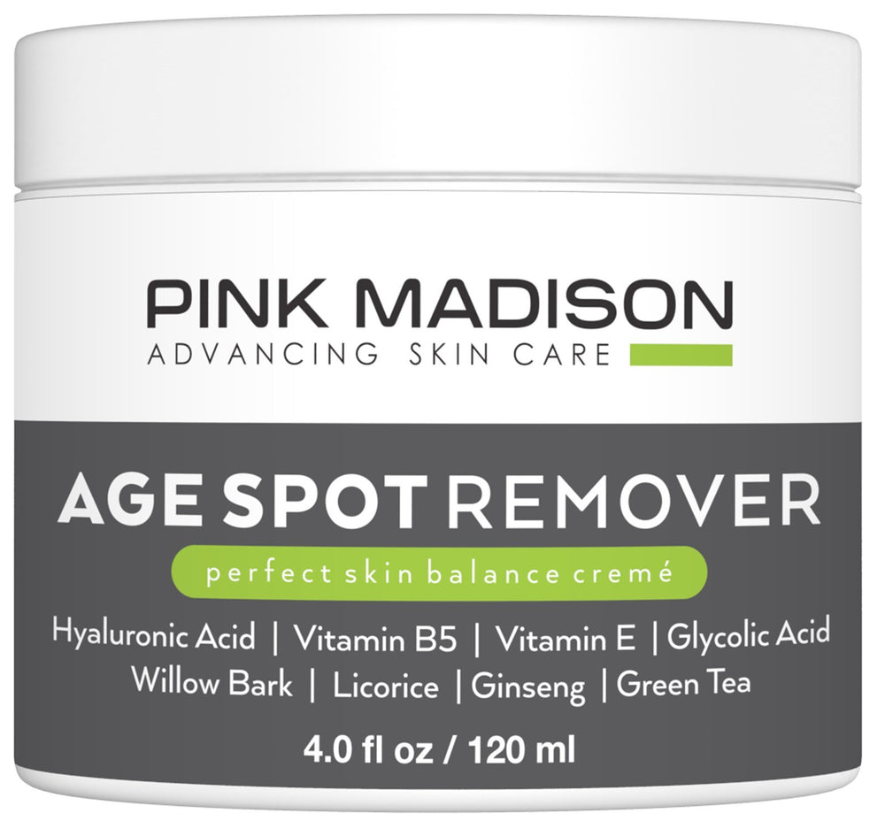 Pink Madison Dark Spot Corrector bottle front view for facial treatment