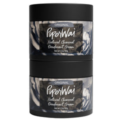 PiperWai natural deodorant cream in a jar close-up for everyday freshness.