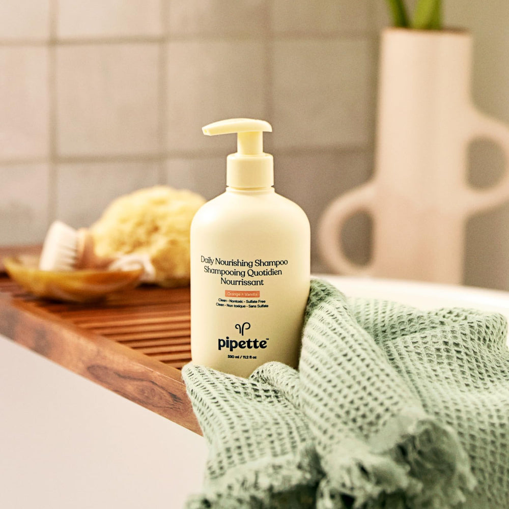 Pipette Daily Nourishing Conditioner tube dispense for detangling and smooth hair