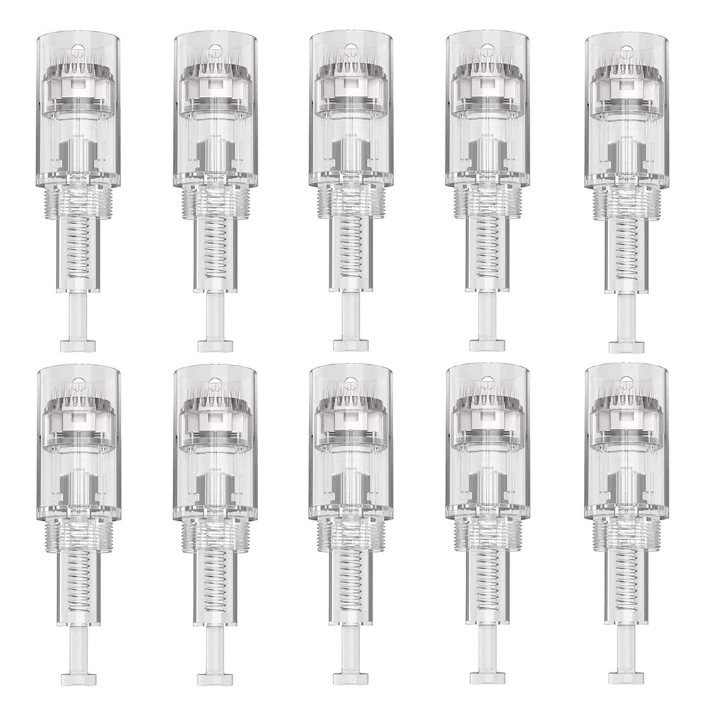 PIPM 36-pin microneedling cartridge for at-home use enhances serum absorption