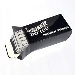 Pirate Face Tattoo assorted needles for precise lining and shading in versatile sizes