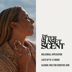 PIRETTE Evening Glass cap close-up, smooth application for long-lasting scent.