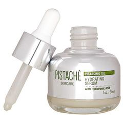 Pistache Skincare Serum dropper close-up showing easy application