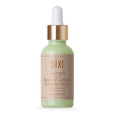 Pixi Beauty Botanical Collagen and Retinol Serum bottle close-up for radiant, firm-looking skin.