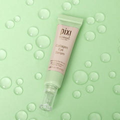 Pixi eye serum on hand shows light, non-greasy texture.