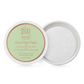 Pixi Glow Peel Pads packaging close-up highlighting brightening exfoliating formula