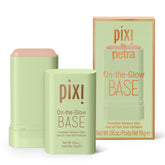 Pixi On-the-Glow Base nude application for even skin tone and natural glow